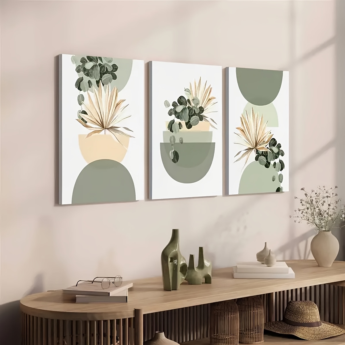 3pcs of Bohemian Style Sage Gr - Home Decor Medieval reseña y precio