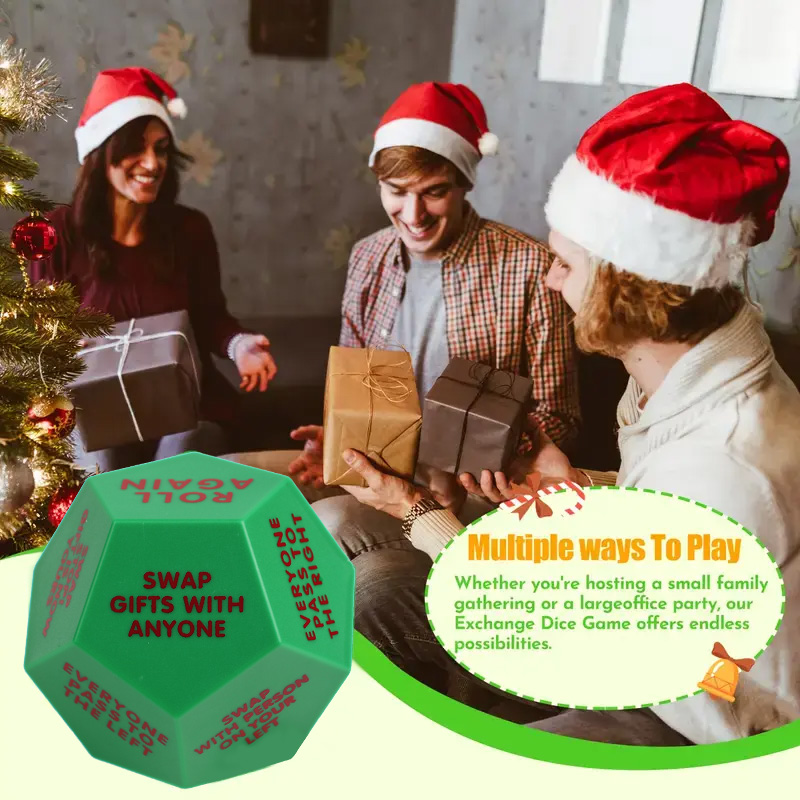 1/2Pcs Christmas Game Dice New - Home Decor Exchange reseña y precio