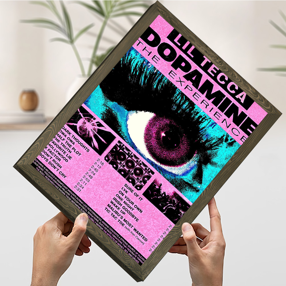 Lil Tecca Dopamine Album Cover - Home Decor Dopamine reseña y precio