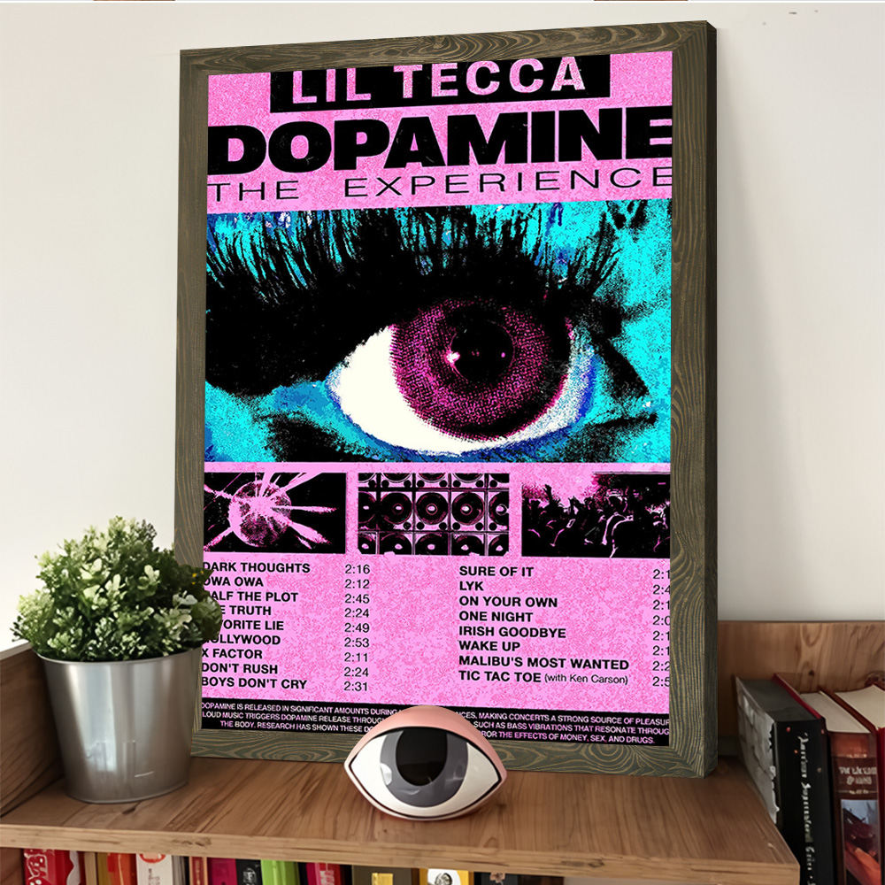 Lil Tecca Dopamine Album Cover - Home Decor Dopamine reseña y precio