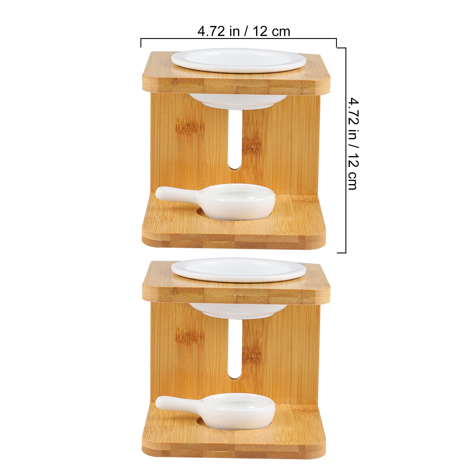 2Sets Bamboo Incense Burner Te - Home Decor Essentials reseña y precio