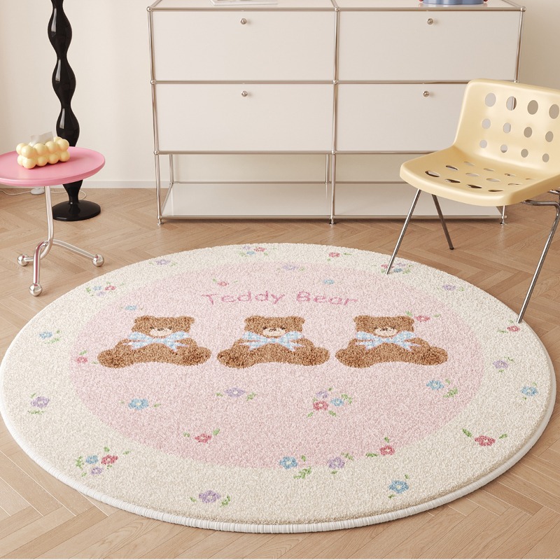 Cute Round Living Room Decorat - Home Decor Ig reseña y precio