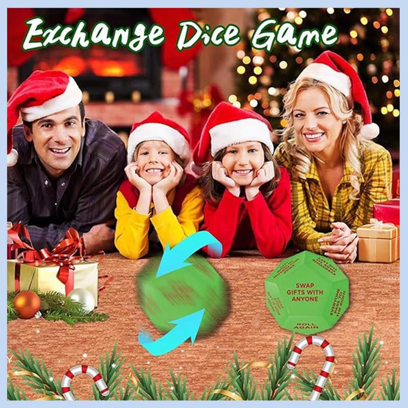 AS63-2PCS Santa Swap Gift Exch - Home Decor Exchange reseña y precio