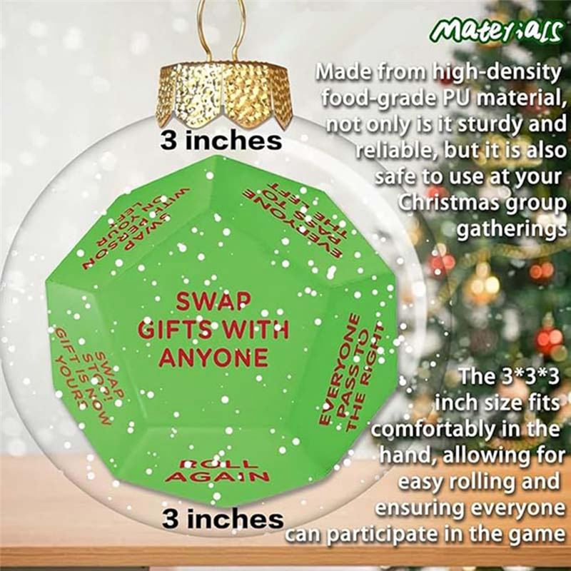 AS63-2PCS Santa Swap Gift Exch - Home Decor Exchange reseña y precio