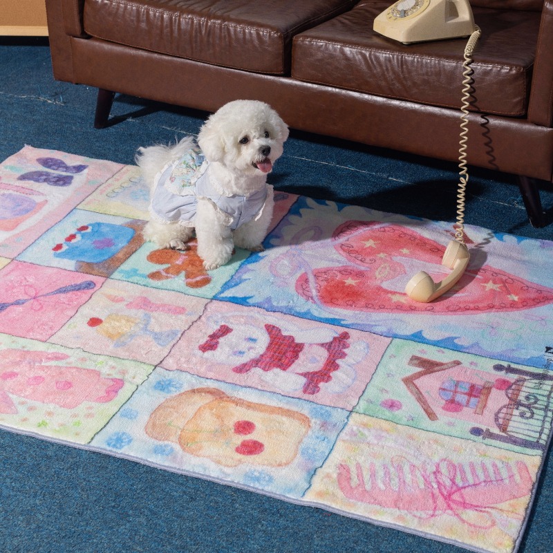 Pink Cute Girl Bedroom Carpet  - Home Decor Ig reseña y precio