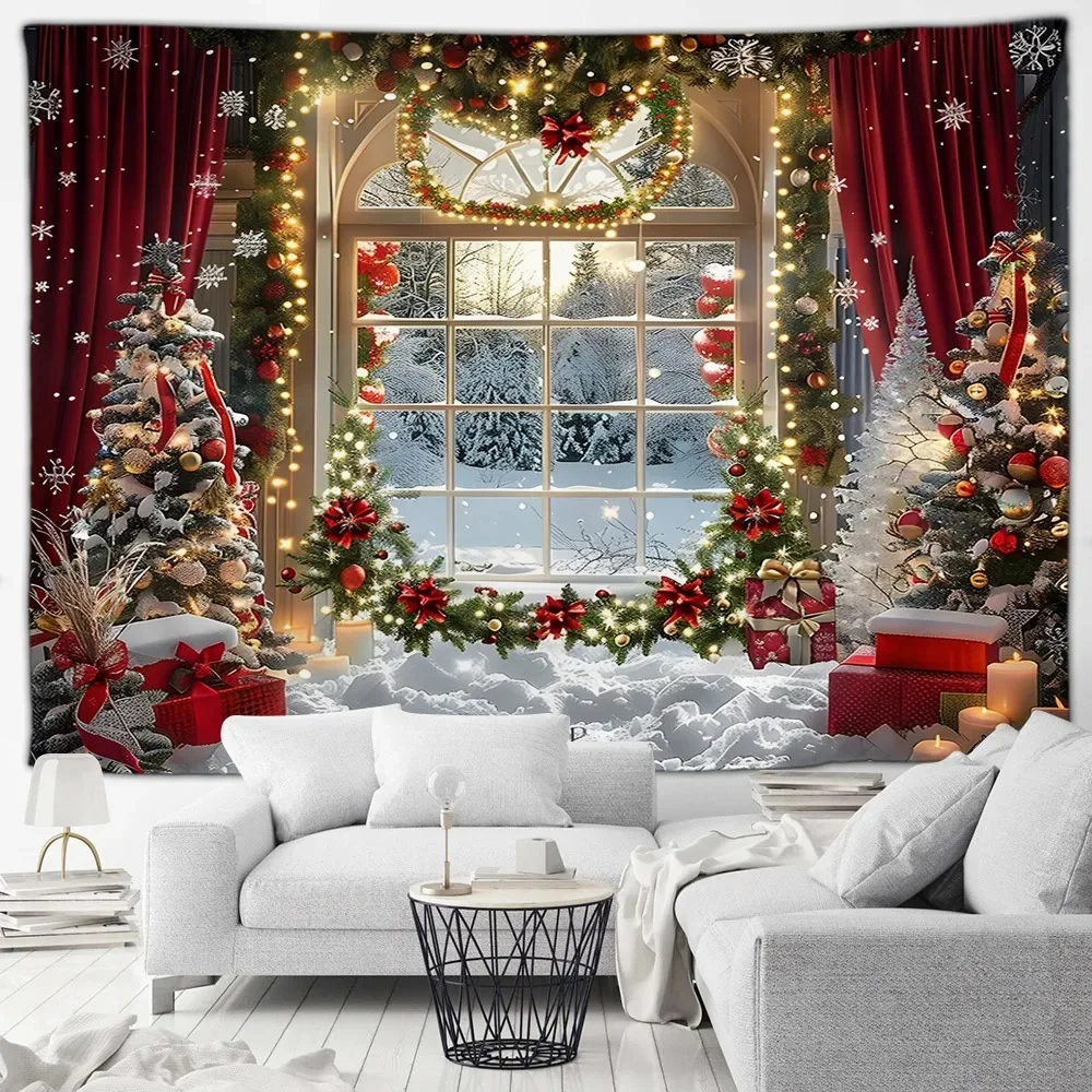 Christmas Day party decoration - Home Decor Garland reseña y precio