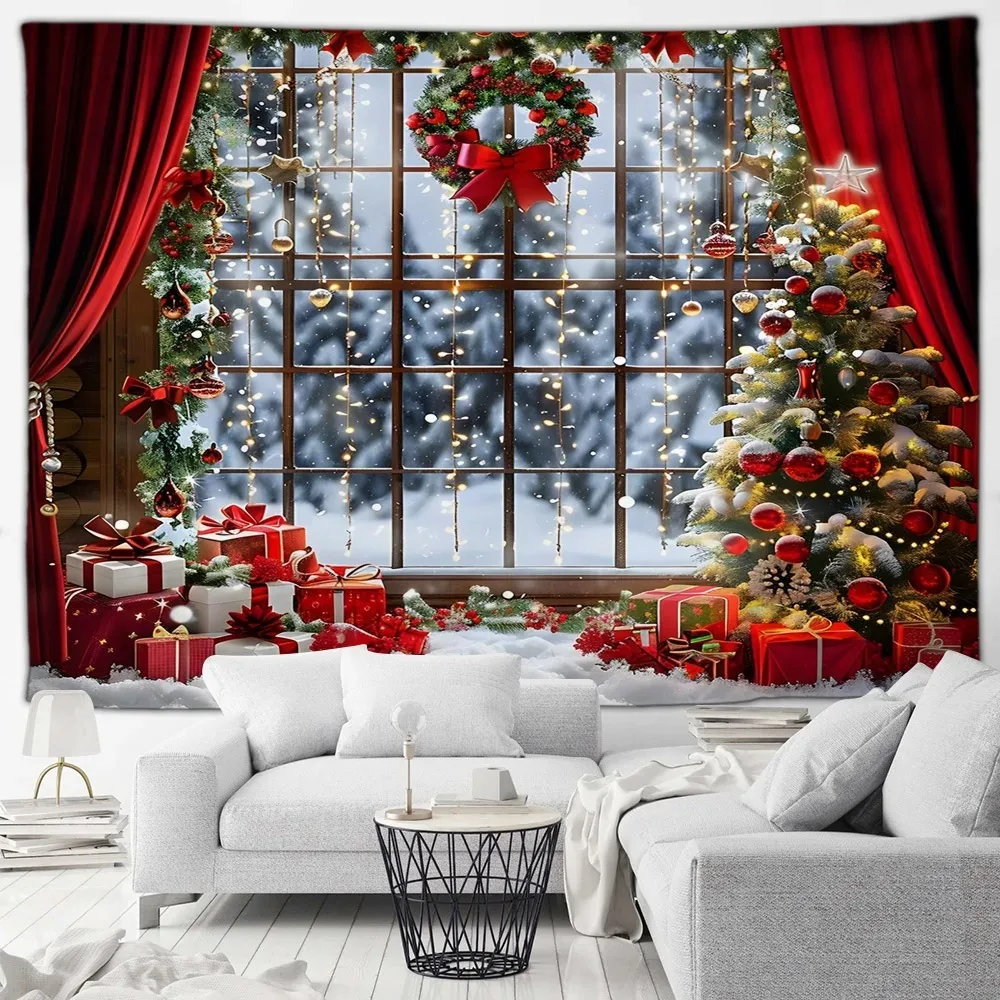 Christmas Day party decoration - Home Decor Garland reseña y precio