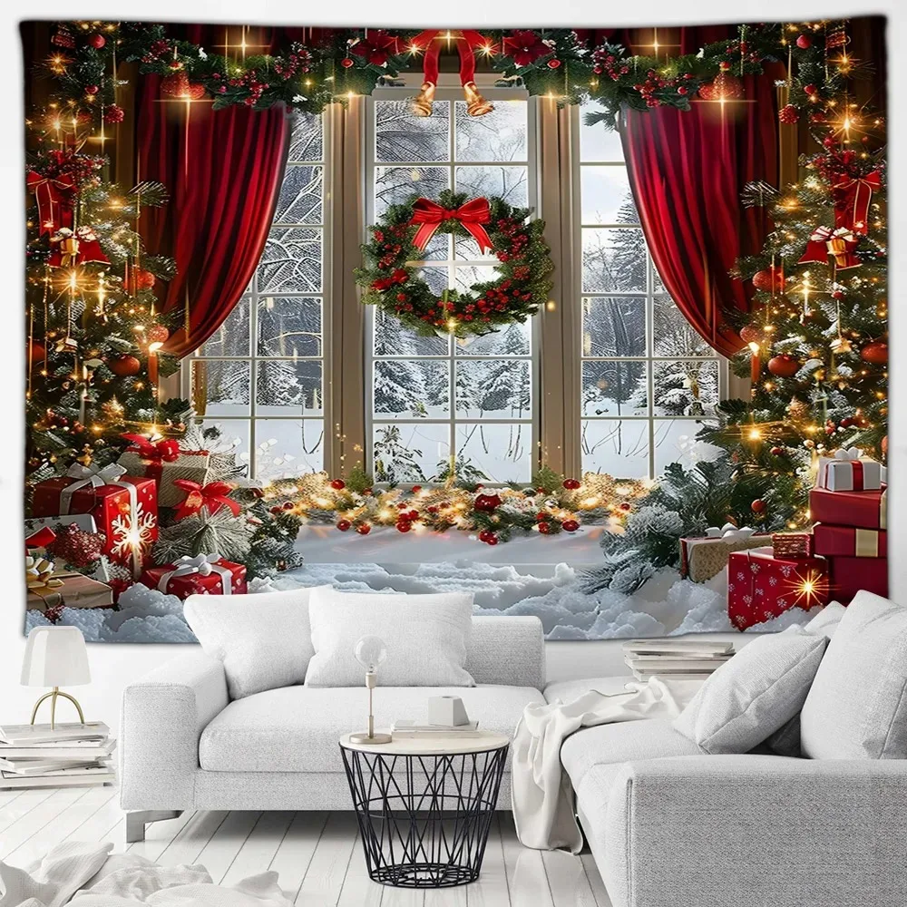 Christmas Day party decoration - Home Decor Garland reseña y precio