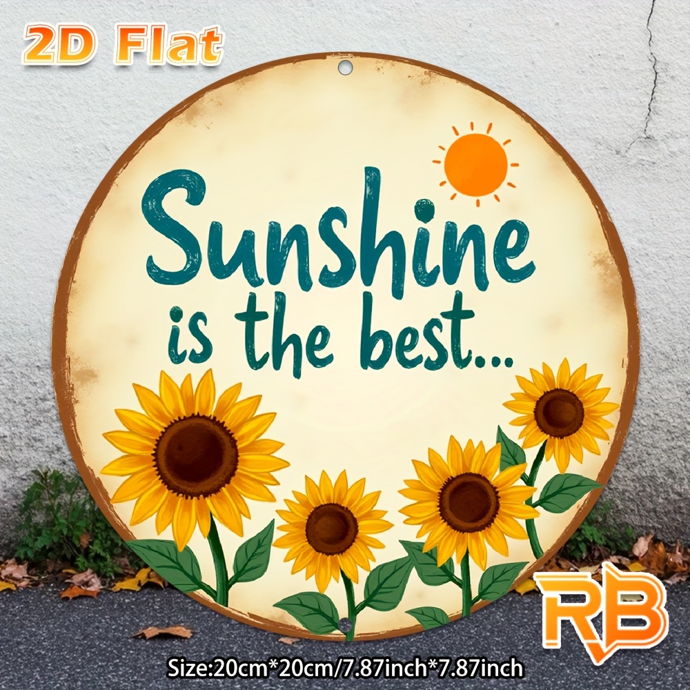 2D Flat,1pc Vintage Style Meta - Home Decor Garden Ideas reseña y precio