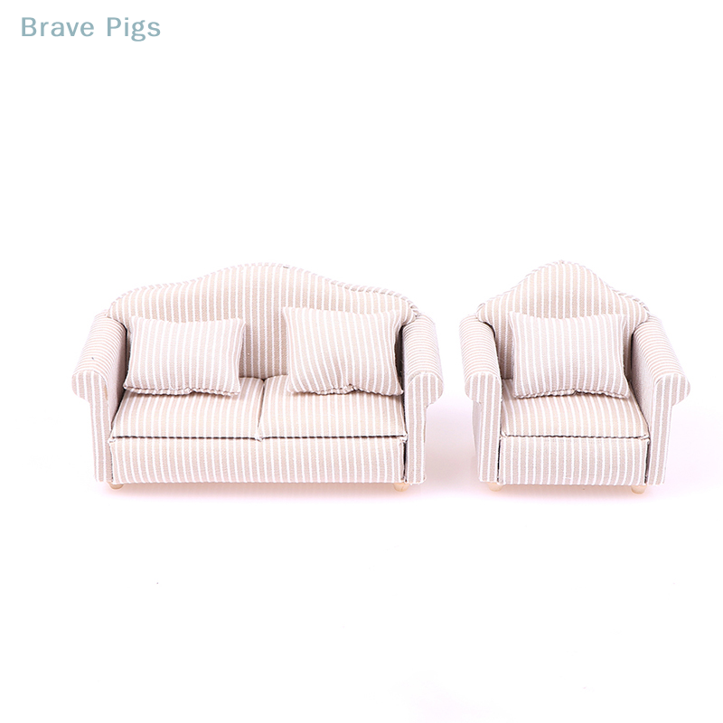 1:12 Mini Furniture Sofa With  - Home Decor Dopamine reseña y precio