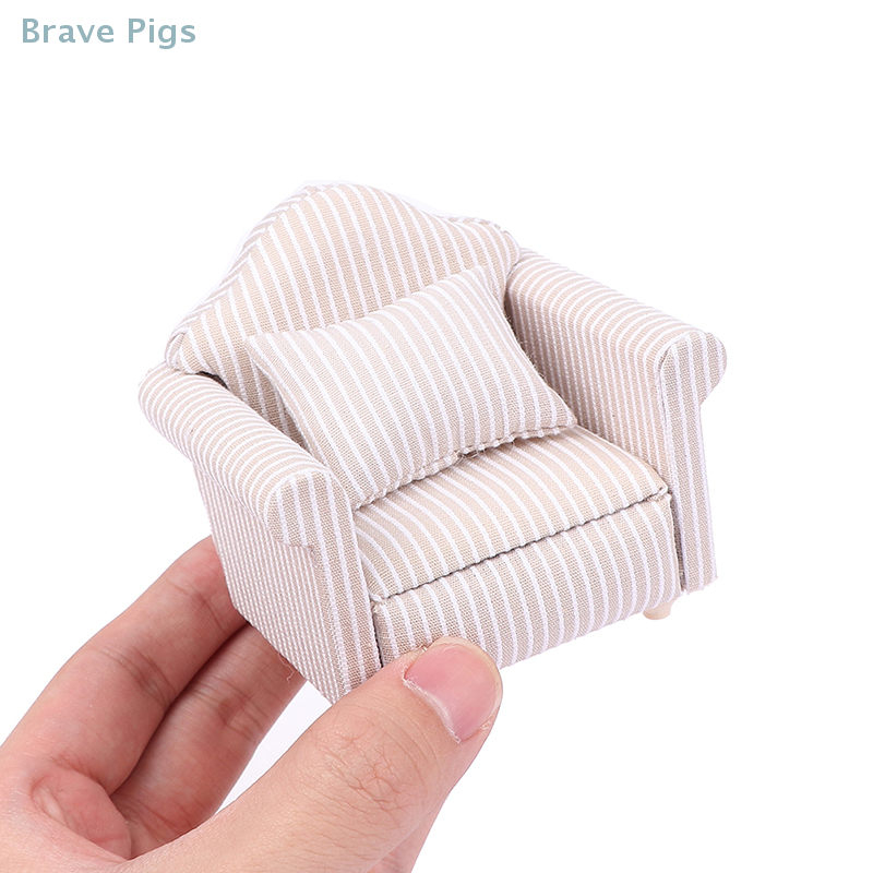 1:12 Mini Furniture Sofa With  - Home Decor Dopamine reseña y precio
