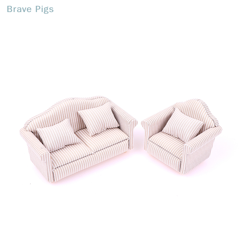1:12 Mini Furniture Sofa With  - Home Decor Dopamine reseña y precio