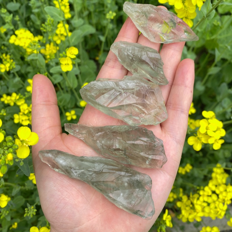 1pc30-70g Natural Green Crysta - Home Decor Garden Ideas reseña y precio
