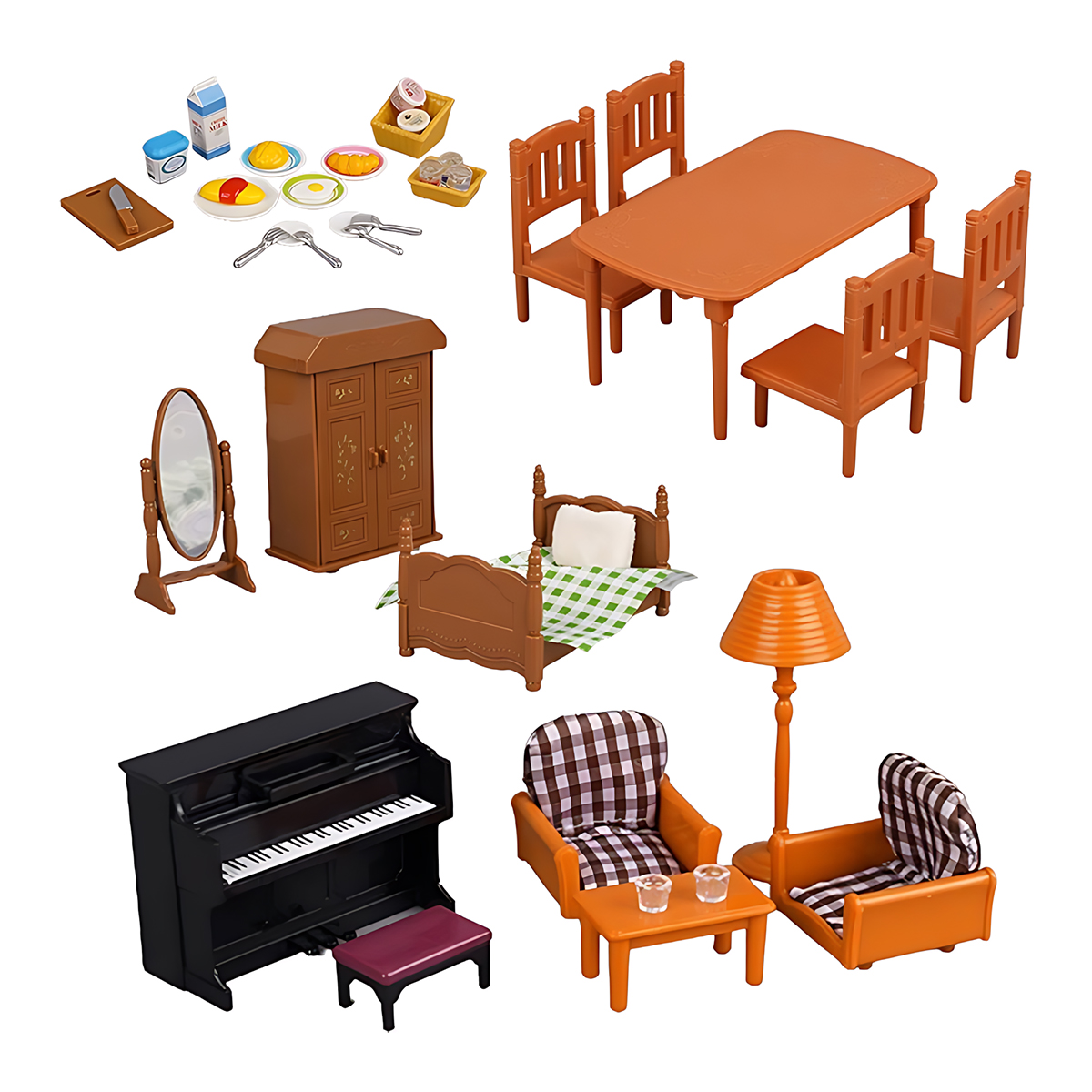 Miniature Furniture 1:12 Dollh - Home Decor Kolkata reseña y precio