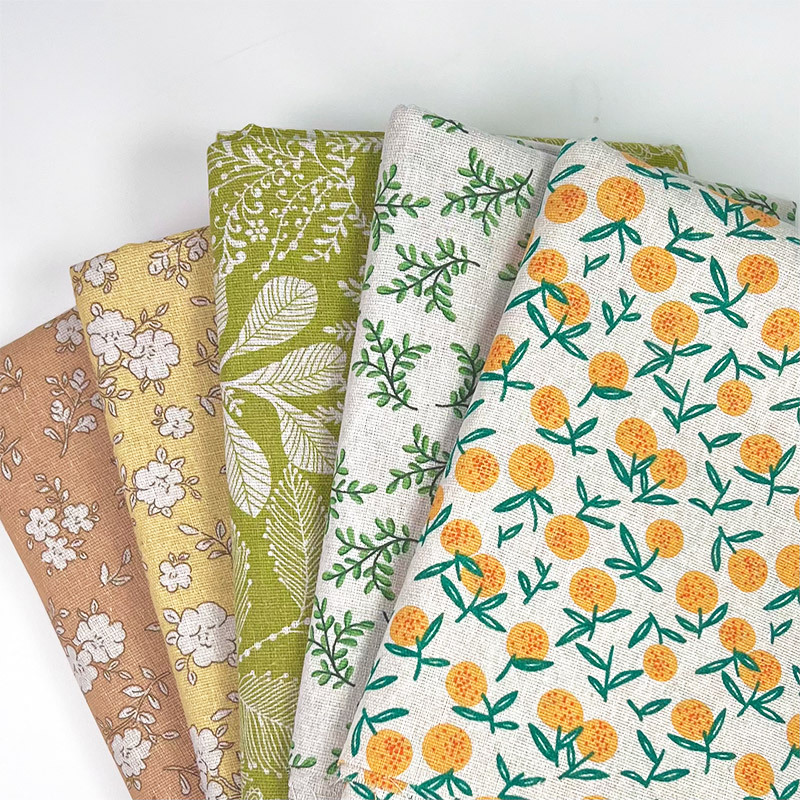 Pastoral Floral Cotton Linen B - Home Decor Curtains reseña y precio