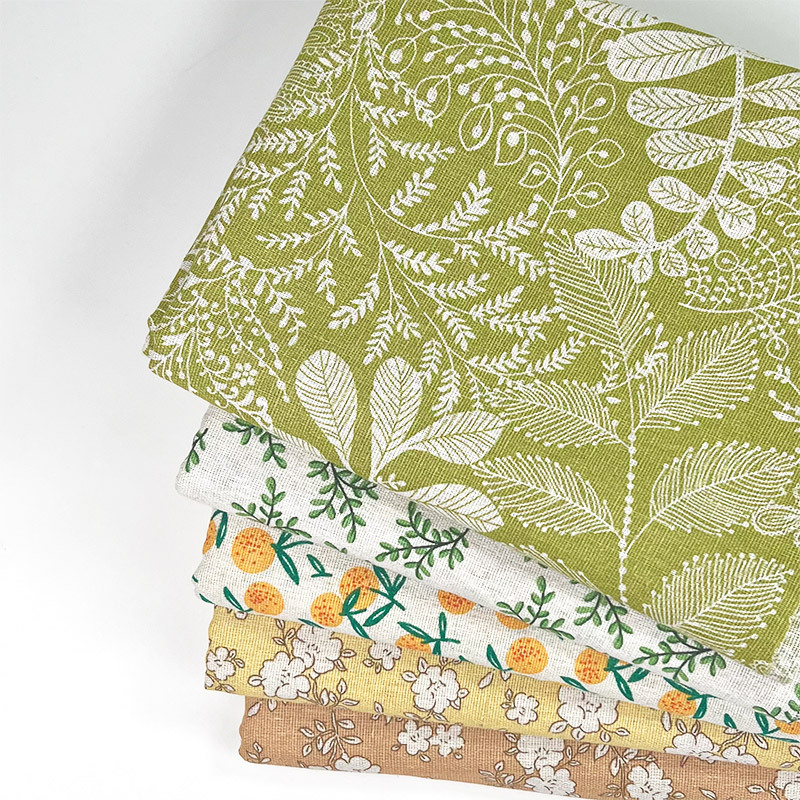 Pastoral Floral Cotton Linen B - Home Decor Curtains reseña y precio