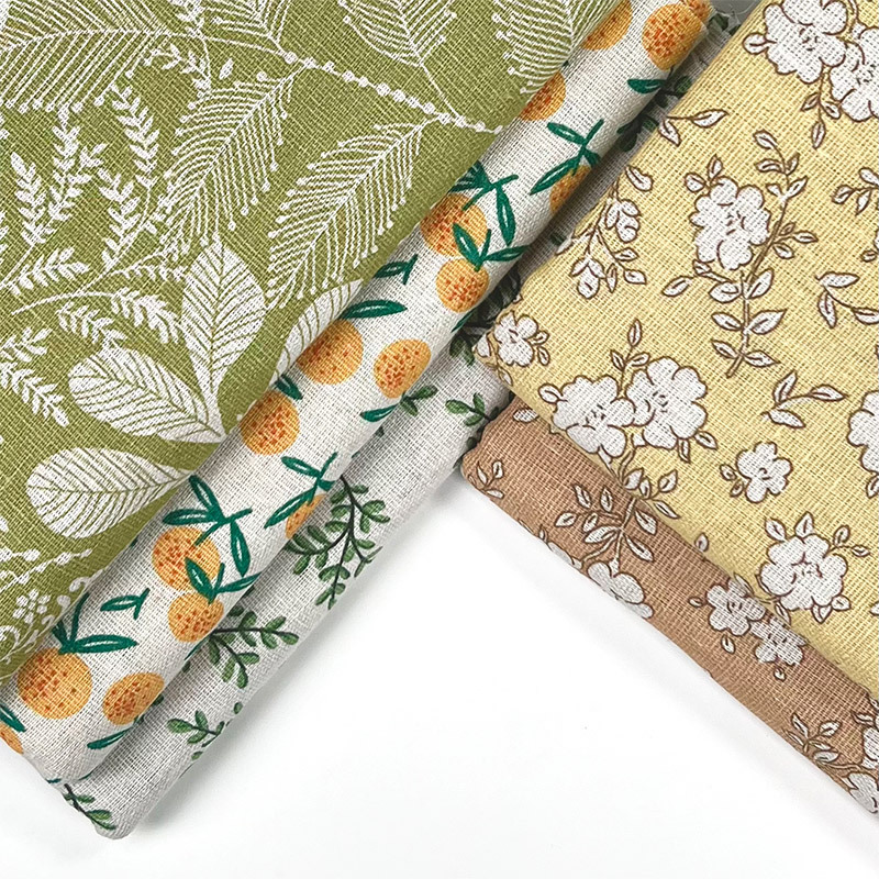 Pastoral Floral Cotton Linen B - Home Decor Curtains reseña y precio