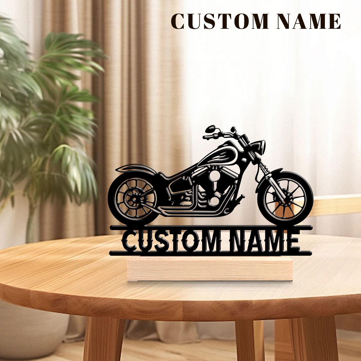 1Pc Csutom Name Road Motorbike - Home Decor Inspo reseña y precio