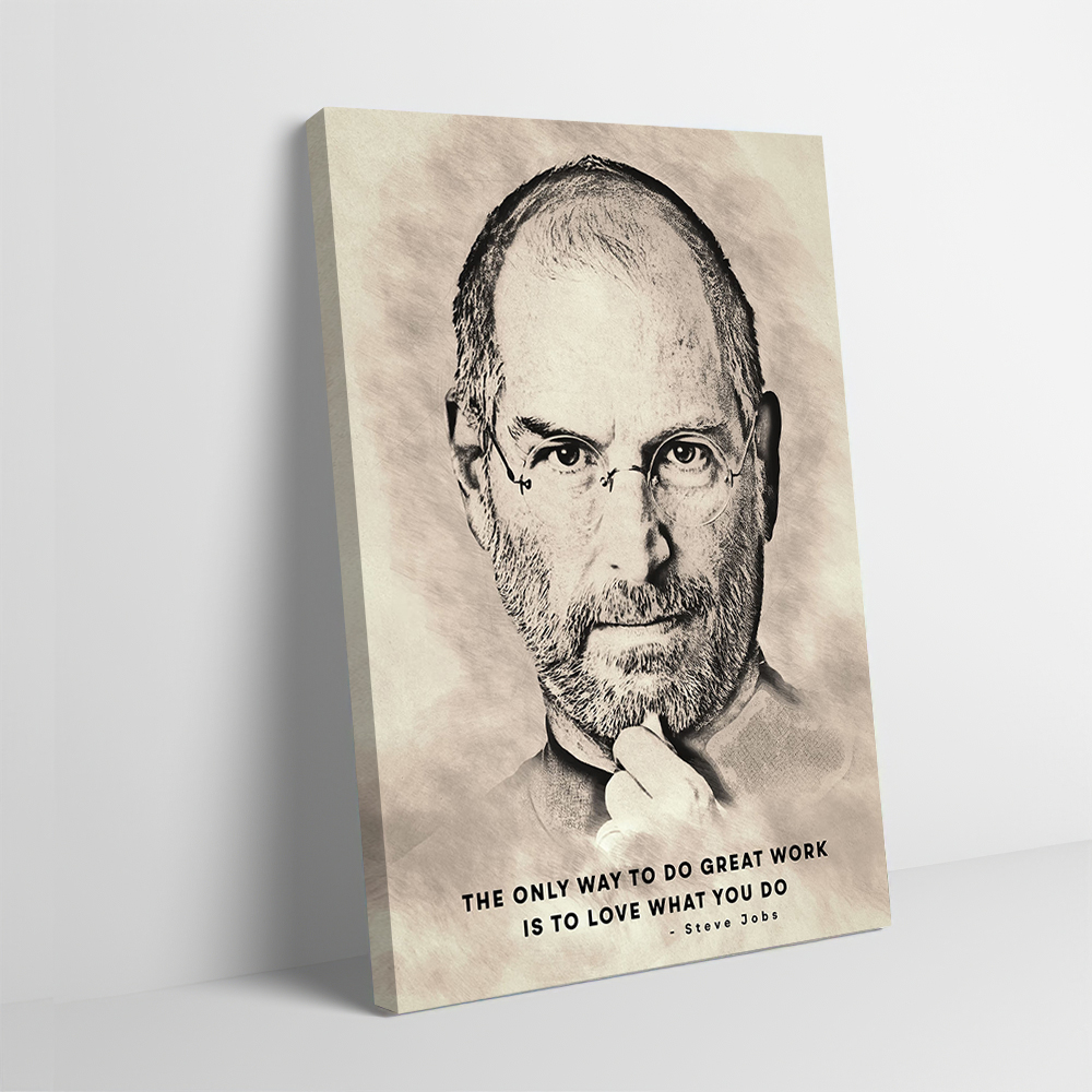 Steve Jobs Famous Quotes Print - Home Decor Jobs reseña y precio