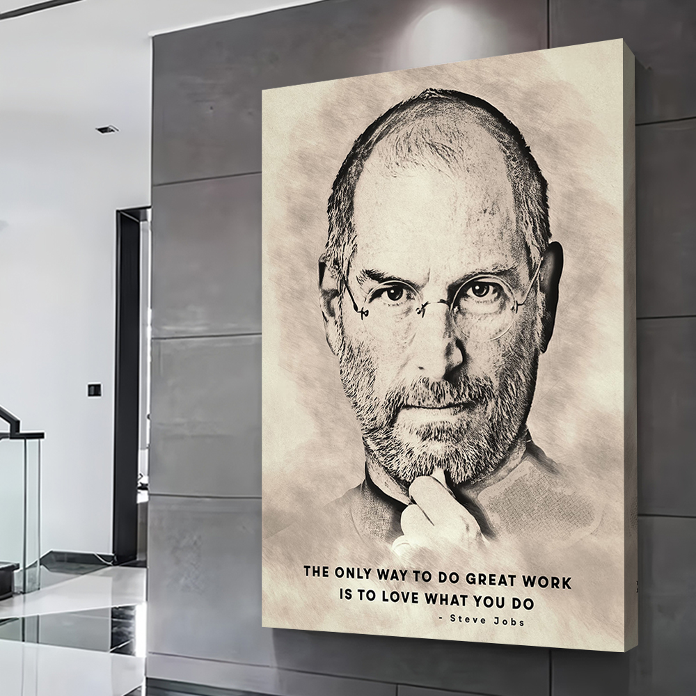 Steve Jobs Famous Quotes Print - Home Decor Jobs reseña y precio