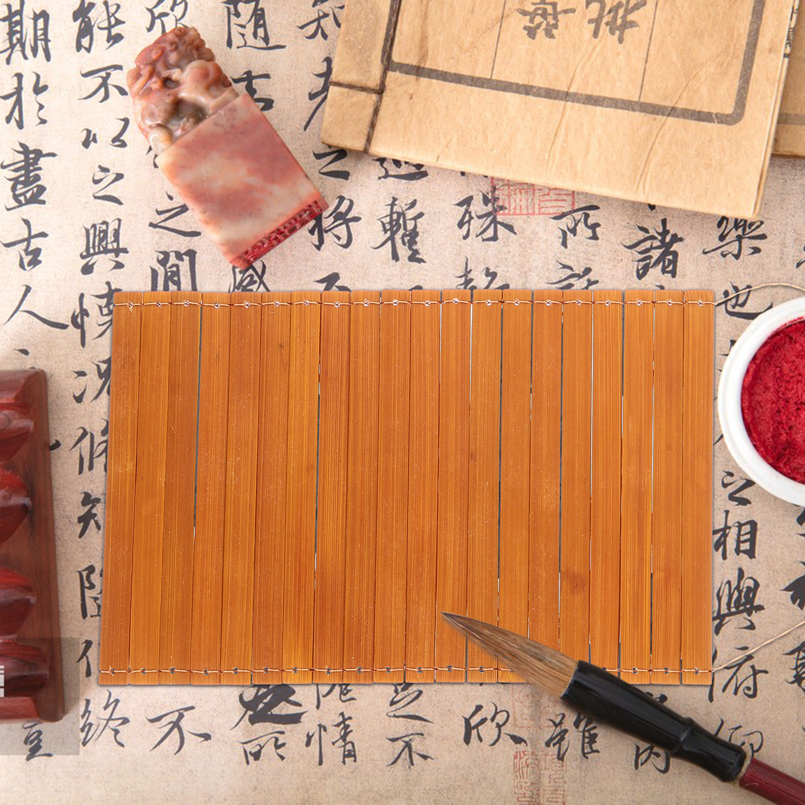 Blank Bamboo Slips Set for DIY - Home Decor Handicraft reseña y precio